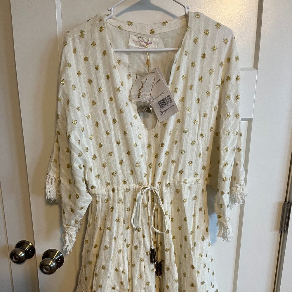 Mini Dress with 3/4 Sleeve